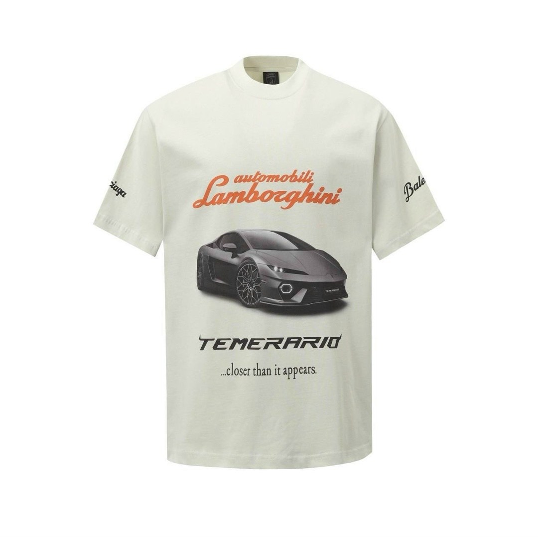 мужские футболки lamborghini,футболки для мужчин,футболка хлопок lamborghini,balenciaga lamborghini