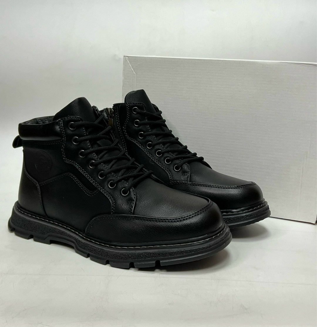 ,мужские зимние ботинки,ботинки мужские,зимняя мужская ,ботинки мужские кожаные