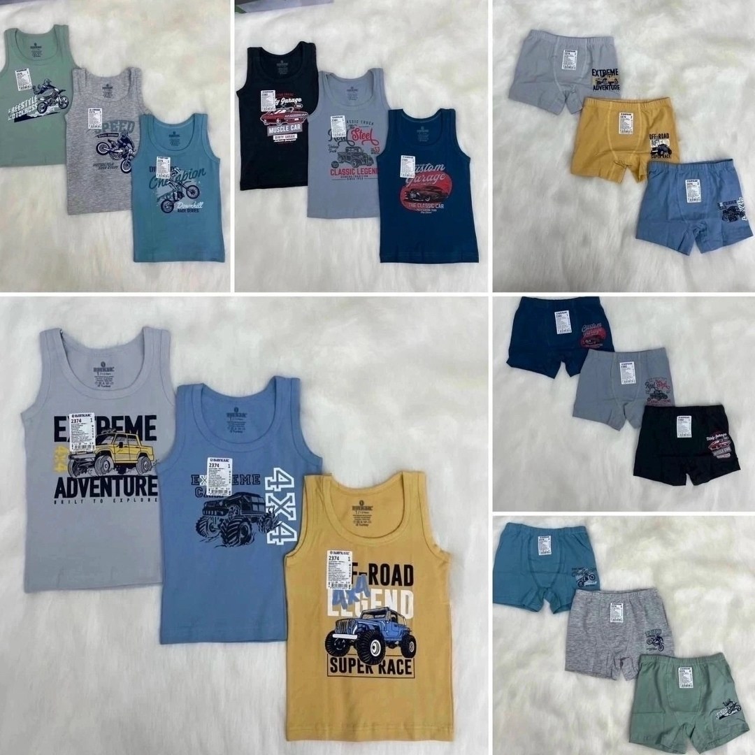 комплект майка и трусы для мальчика 164-170,комплект боксеры + майка байкар,майка baykar для мальчиков,комплект маек baykar,майка байкар для мальчика