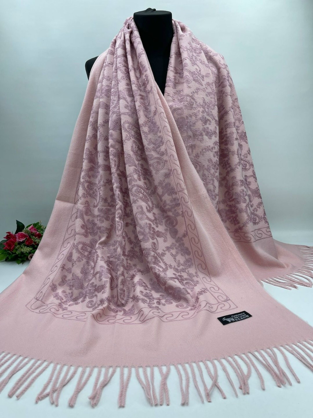 палантин женские,палантин белый,палантин,шарфы и платки,палантин женский однотонный