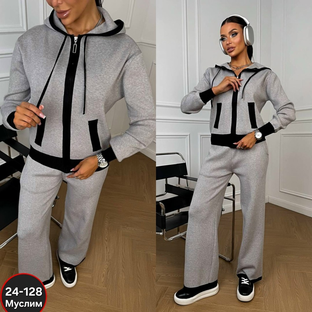 спортивный костюм женский серый меланж,костюм спортивные женские костюмы,костюм трикотажный,спортивные костюмы,костюм модный