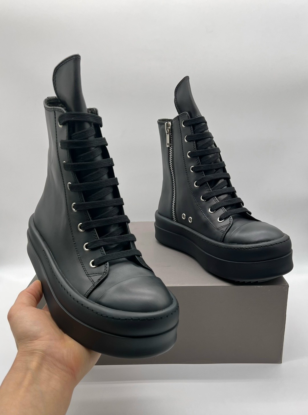 ,кеды высокие rick owens,женская ,кроссовки rick owens,платформа