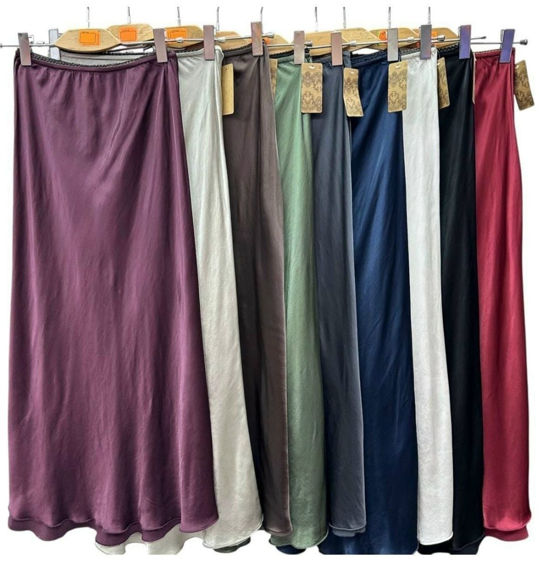 юбка длинная,атласная юбка,длинная юбка макси,шелковые юбки,женская длинная юбка