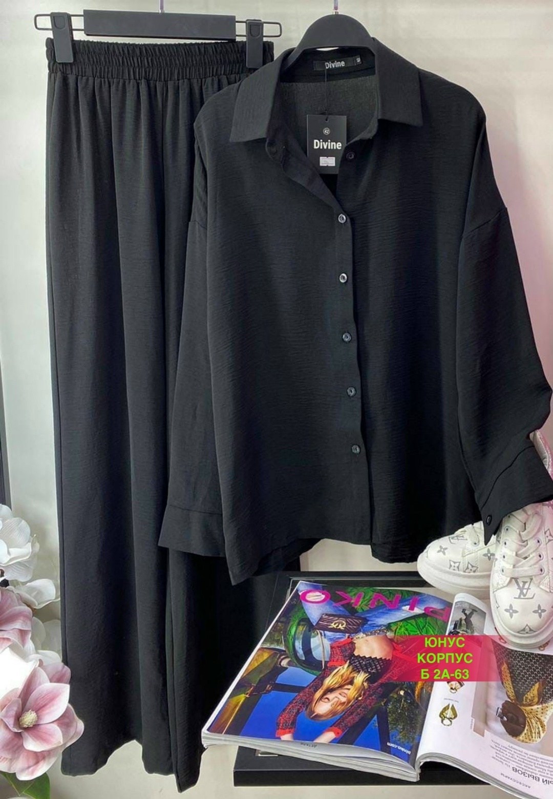 костюмы брючные,костюм с брюками палаццо,костюм женский двойка,костюм с брюками,костюм женский рубашка