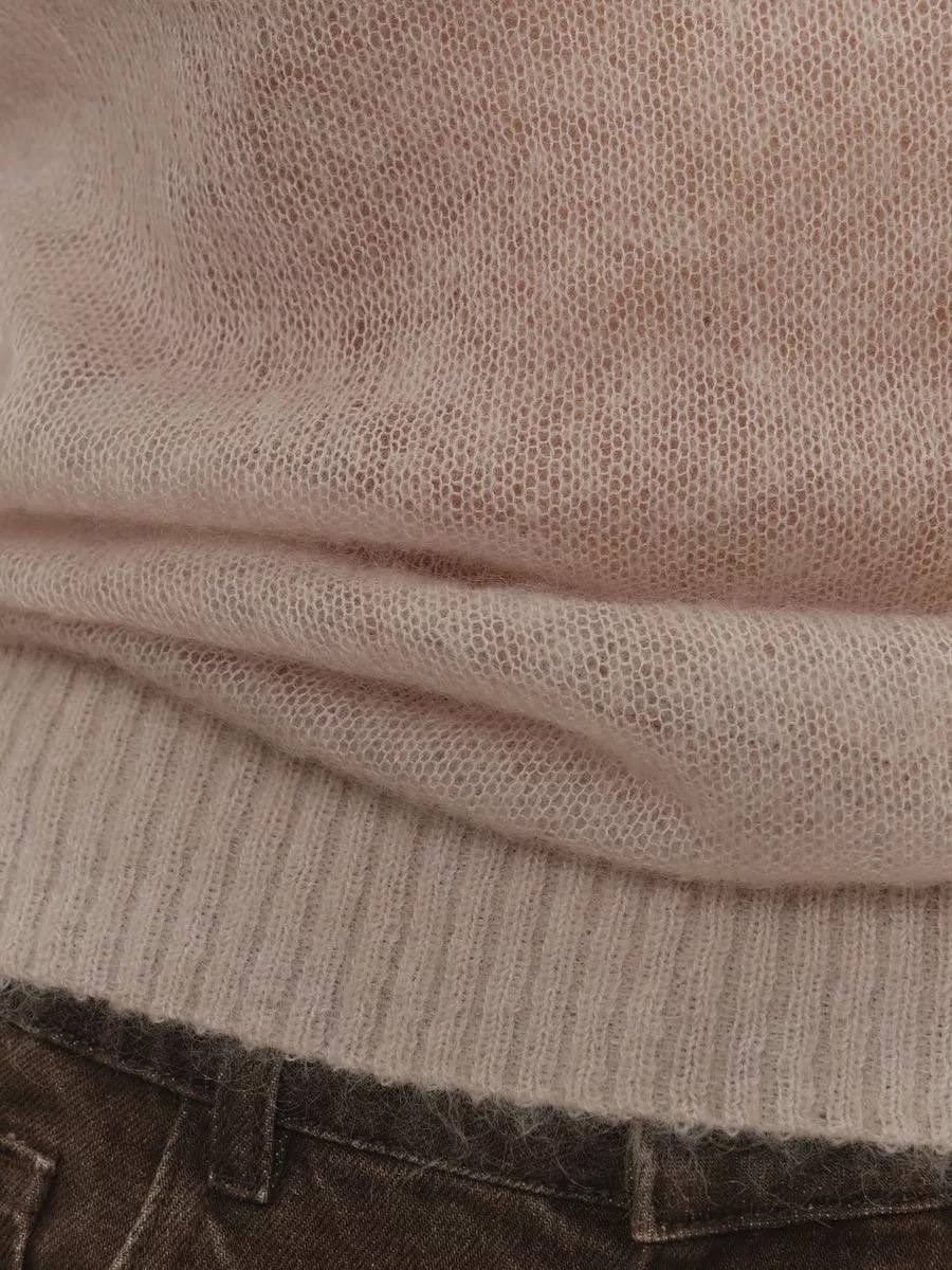 джемпер повседневный,бежевый джемпер,женские джемпера,тонкий джемпер,джемпер тонкий прозрачный