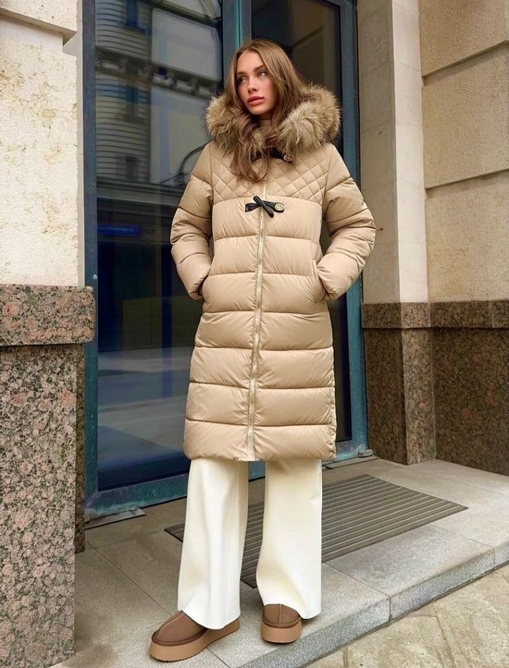 пуховик длинный,пуховик удлиненный зимний,стильные пуховики,пуховик черный,женский пуховик