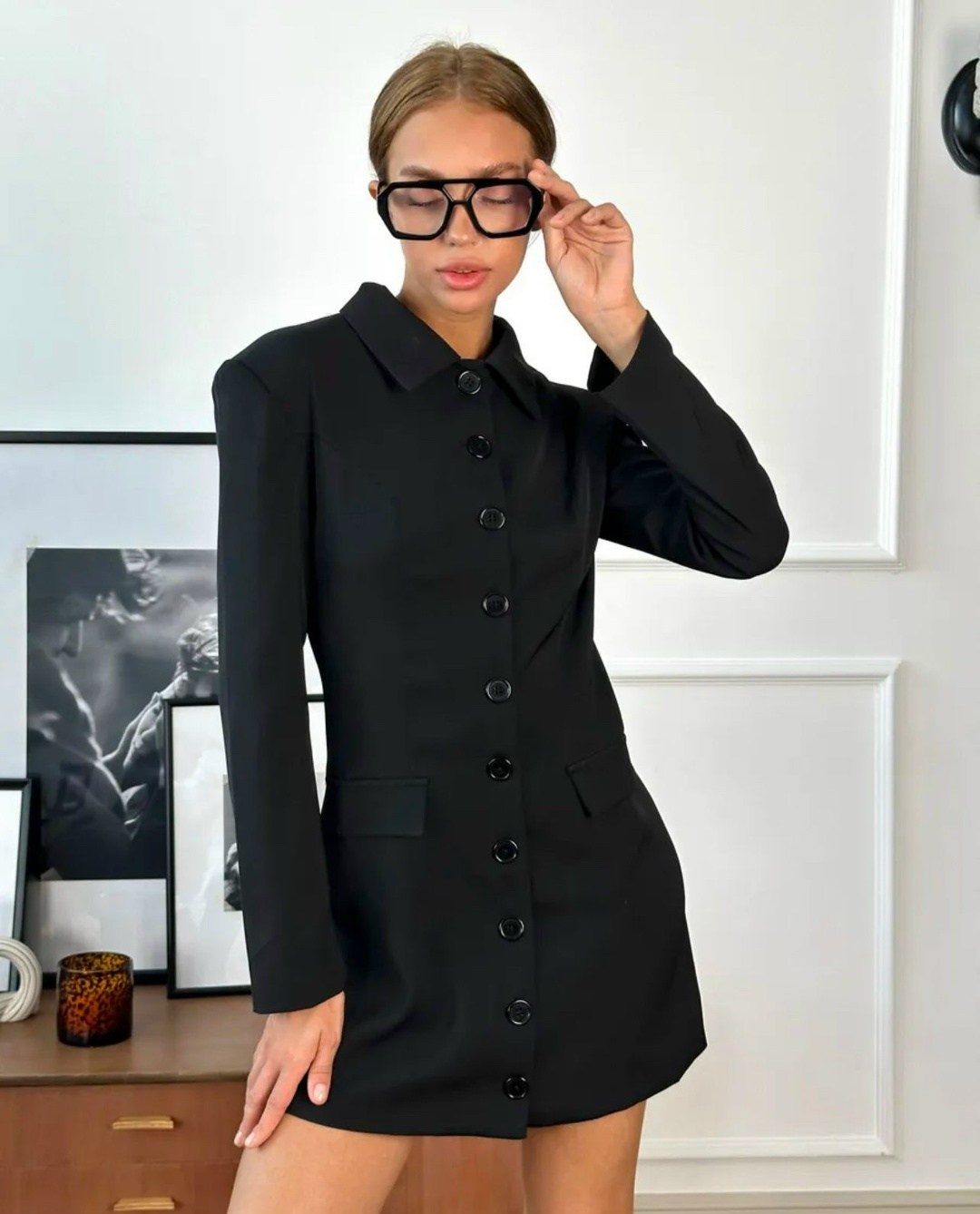 черное платье пиджак,платье пиджак,платье жакет,стильное платье,женское платье пиджак