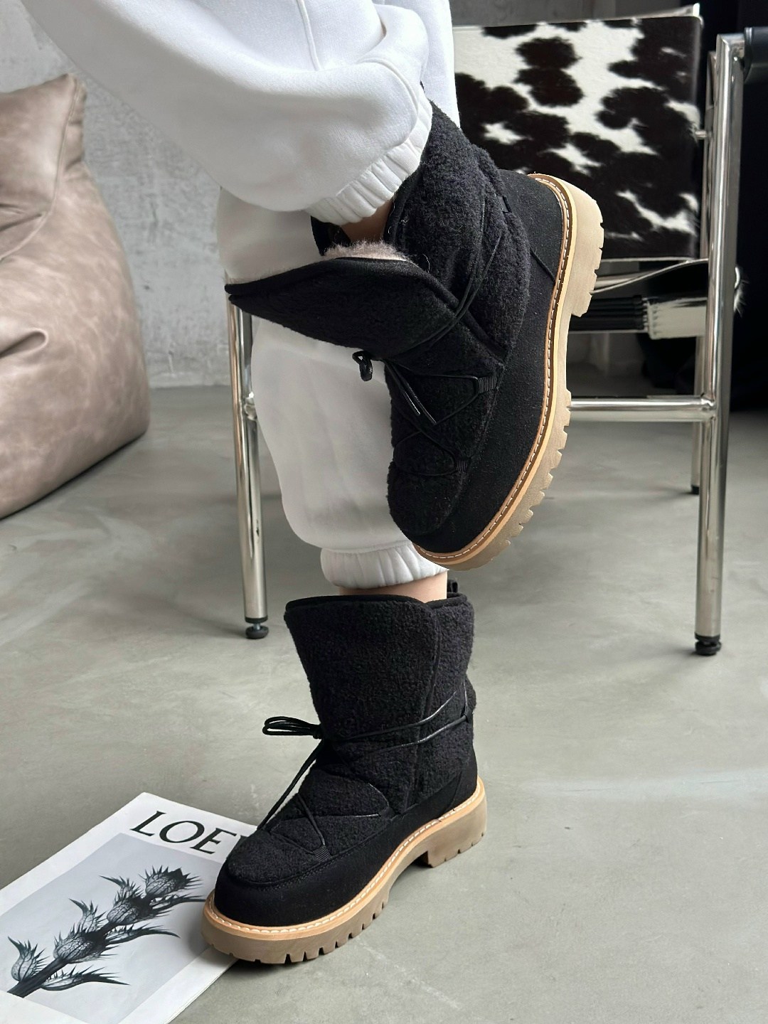 ,зимняя женская ,женские угги,зимняя ,луноходы женские