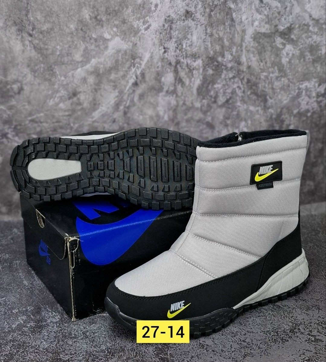 дутики сапоги мужские на меху женские nike,дутики nike,мужские зимние дутики,дутики мужские,дутики зимние
