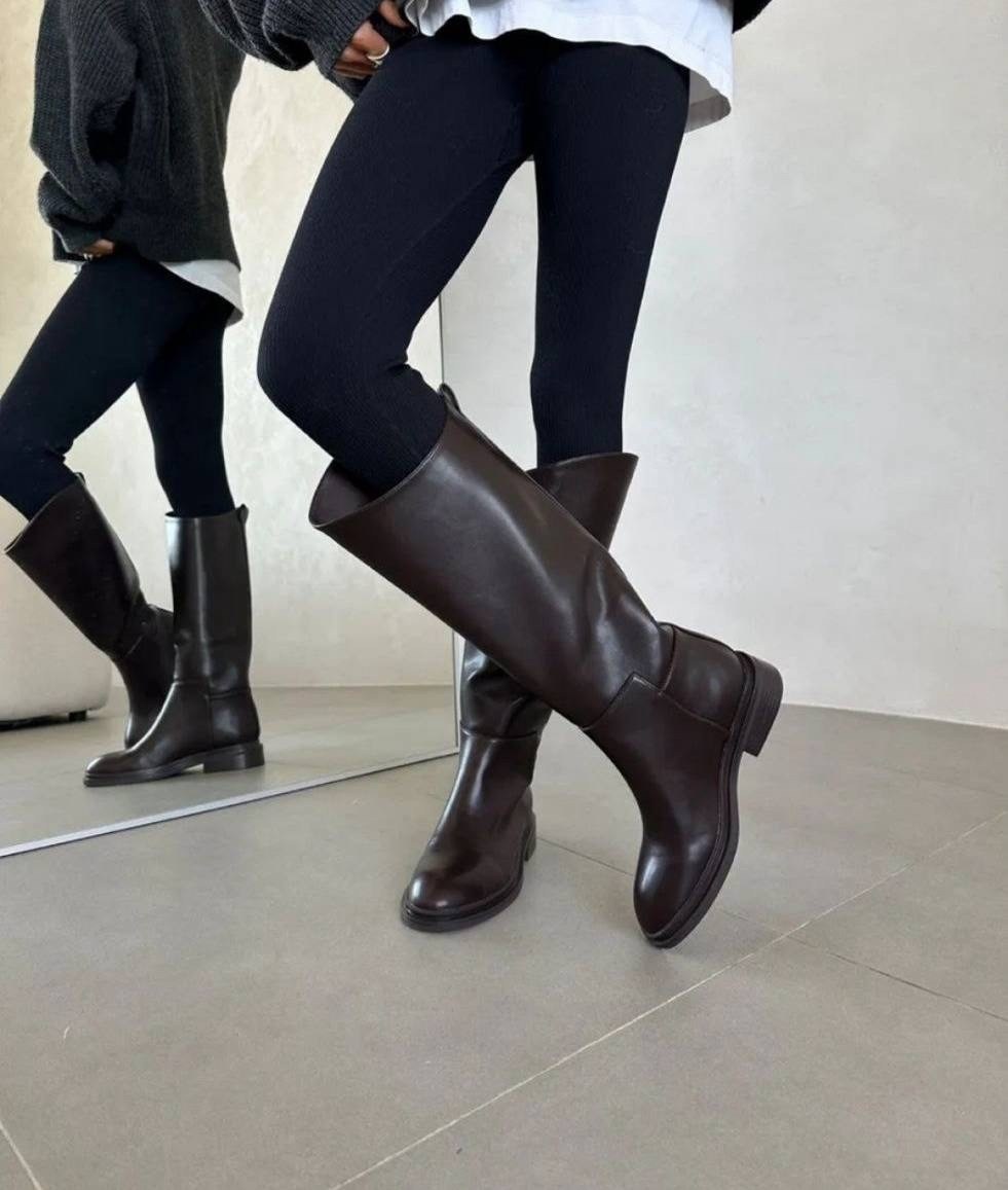 сапоги демисезонные женские,сапоги высокие,женские сапоги,,жокейские сапоги эконика