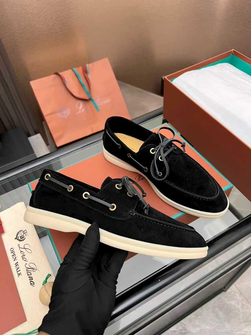 ,лоферы loro piana женские,лоферы loro piana,замшевые лоферы,лоро пиано мокасины женские черные