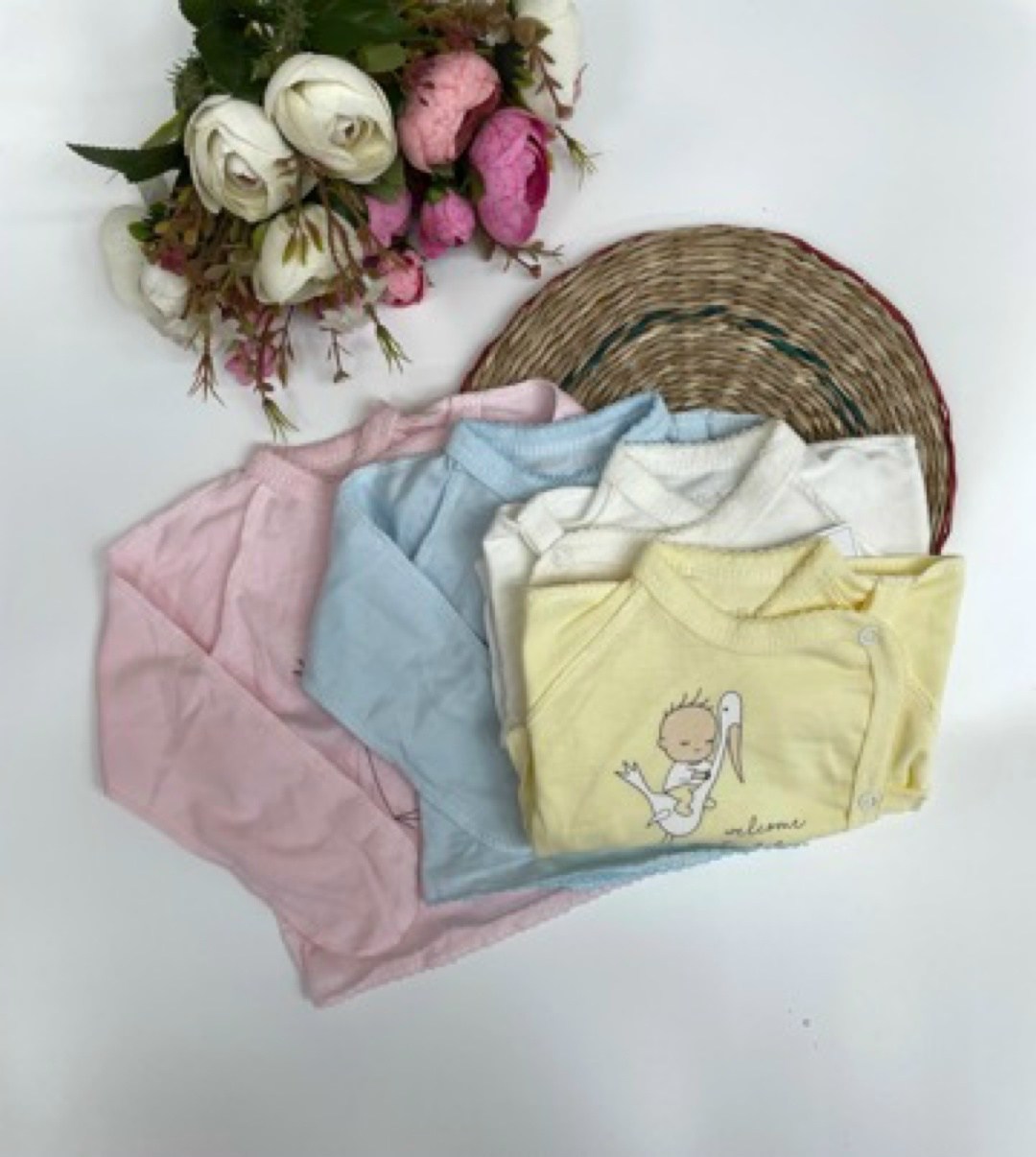 кофточка для новорожденного,кофточка для новорожденного интерлок,одежда для новорожденного,кофточка для малыша,распашонка для новорожденного