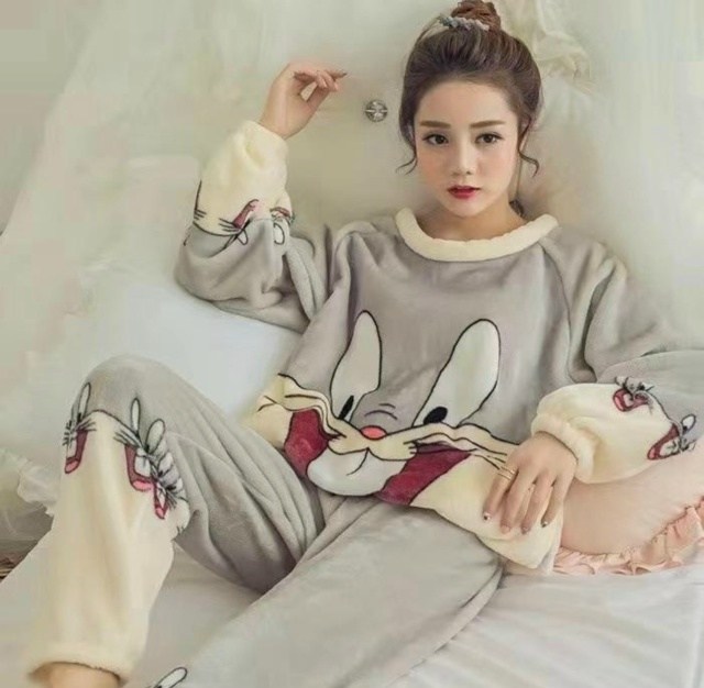 корейская пижама,плюшевая пижама женская,теплая пижама,пижама теплая женская,модная пижама