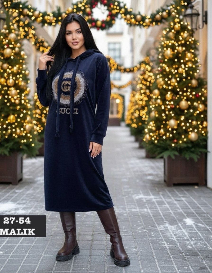 велюровая платья,платье велюр,платье на флисе,платье с капюшоном,платье женская