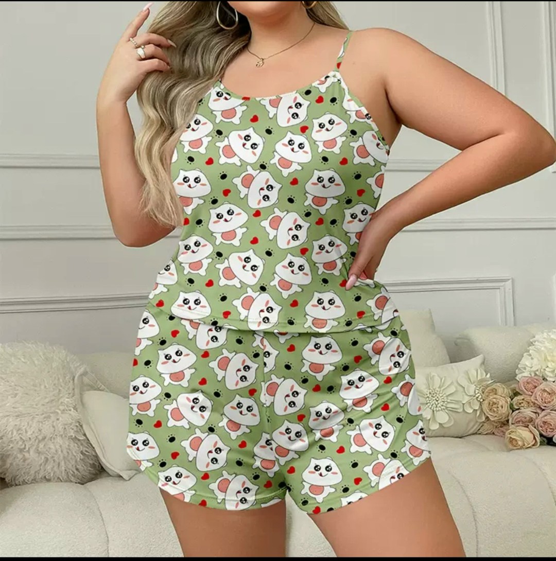 пижамный комплект больших размеров,женский пижамный комплект больших размеров,комплект пижама,пижамы большие размеры,пижамы для женщин