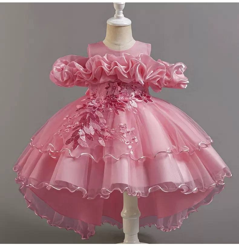 праздничное платье для девочки,платье для девочек,детская белая бальная платья,платье для маленьких девочек,праздничное платье