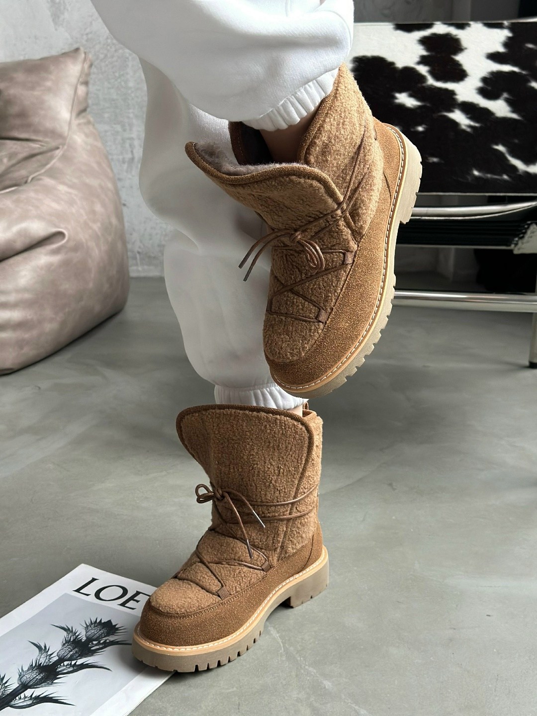 ,зимняя женская ,женские угги,зимняя ,луноходы женские