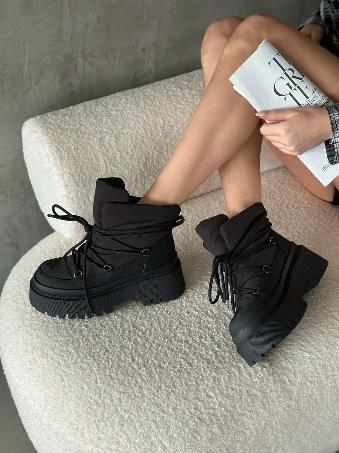 дутики женские,дутики женские черные,, зимняя женская,дутики зимние на платформе