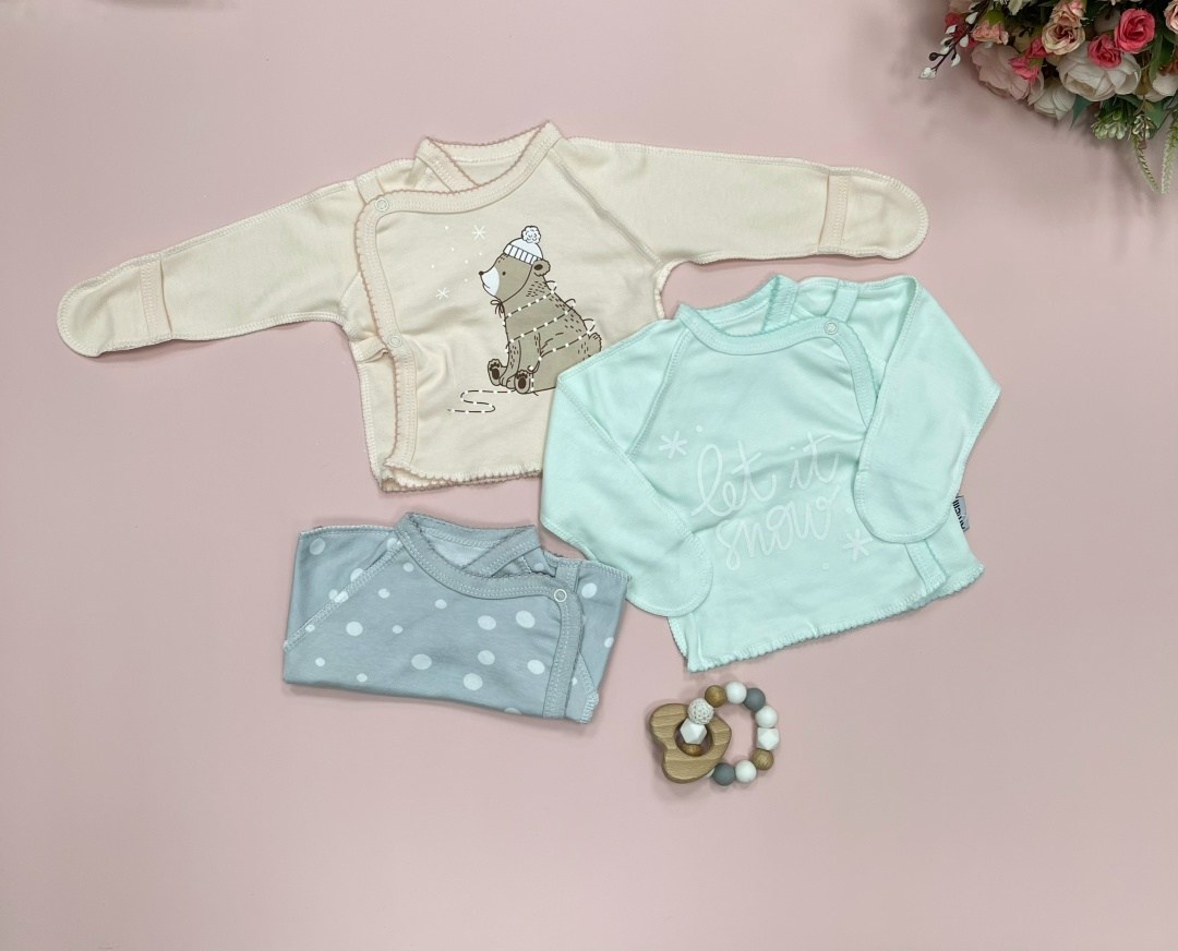 кофточка для новорожденного,кофточка для новорожденного интерлок,одежда для новорожденного,кофточка для малыша,распашонка для новорожденного