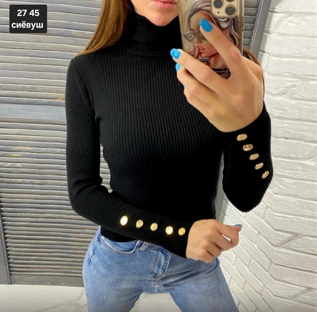 водолазка женская,водолазка с высоким воротником,водолазка с пуговицами,водолазка,свитер с высоким воротником