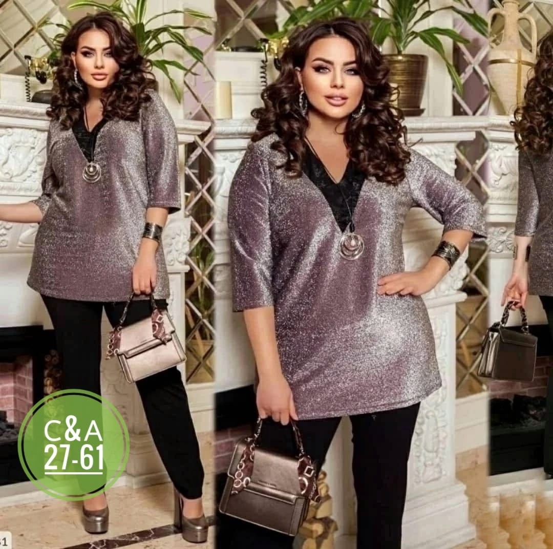 блузки из люрекса для полных женщин,блузки из люрексовой ткани для полных женщин,стильная блуза,блузка женская нарядная