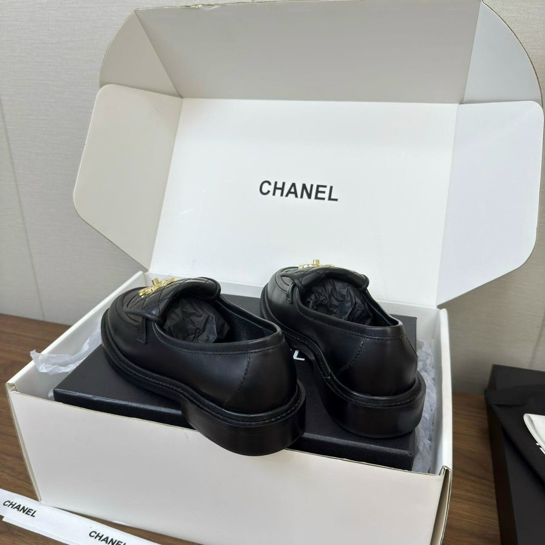 лоферы chanel,,туфли chanel,женские лоферы chanel,лоферы шанель