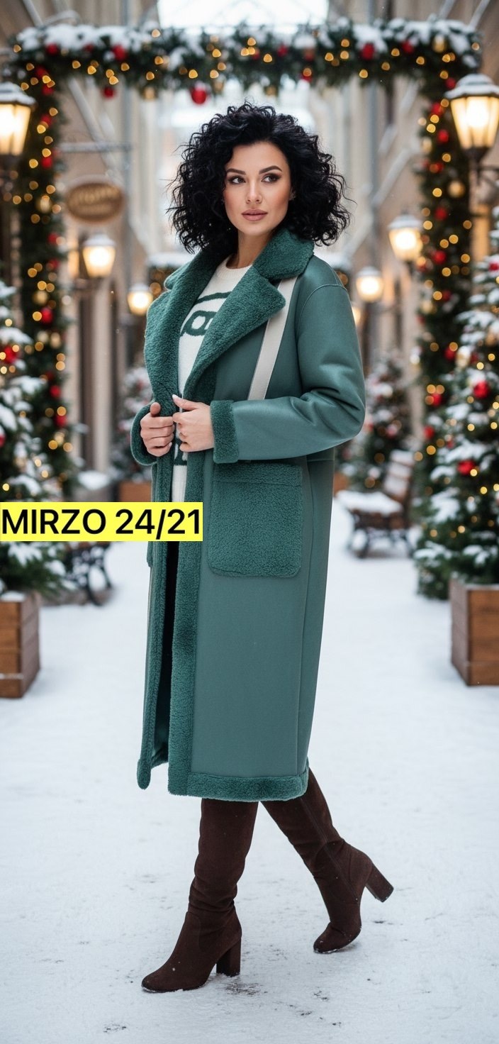 женская дубленка,голубая дубленка,зимняя дубленка,дубленка из экомеха,модное пальто