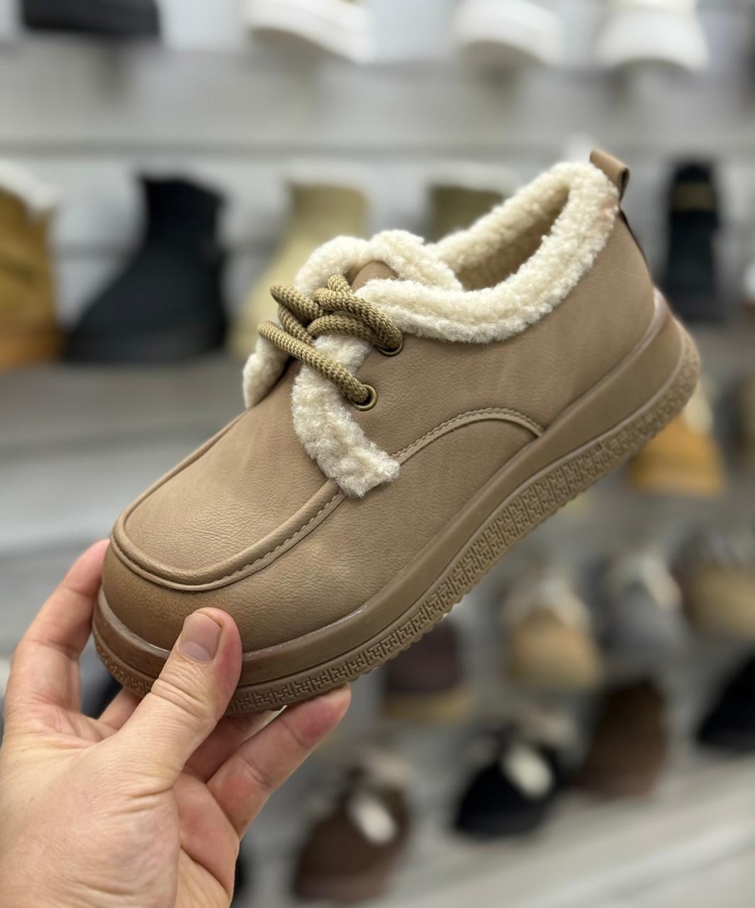 , повседневные, женская,теплая ,обуви