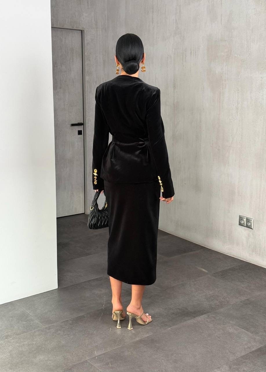 бархатное платье balmain,бархатные платья,платье стильное,черное бархатное платье,платье пиджак
