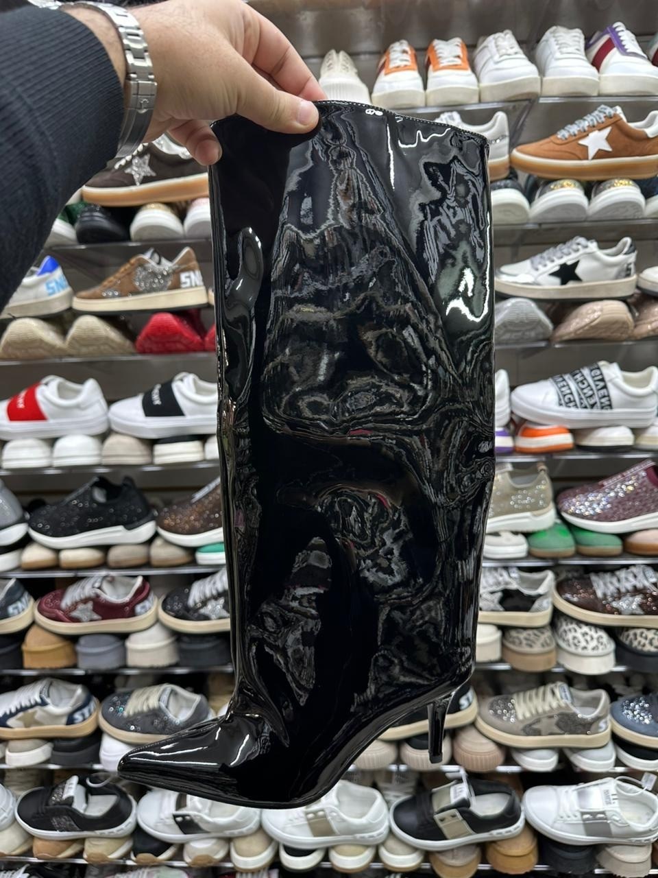 ,лакированные сапоги,лаковые сапоги женские,высокие сапоги,женские сапоги