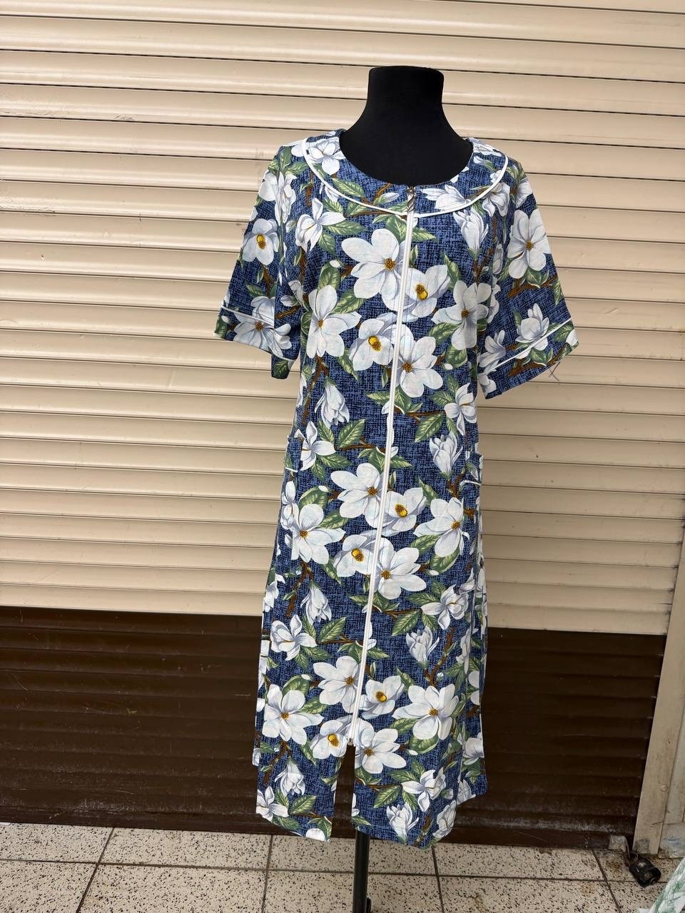 халат женский домашний,халат женский,халат домашние,халат женский 56-58 размера,халат женский домашний на молнии