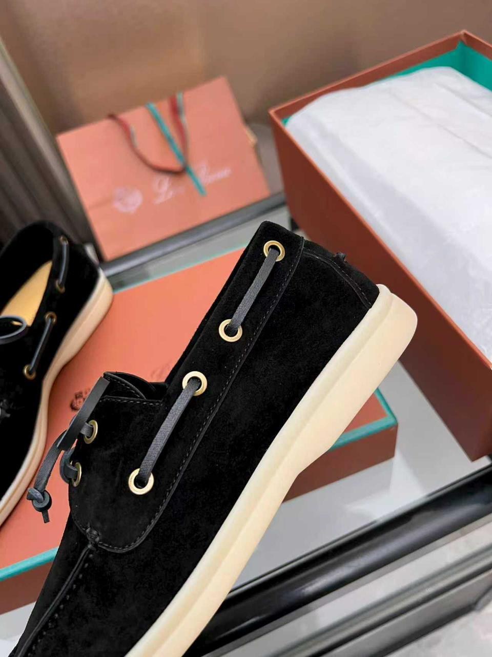 ,лоферы loro piana женские,лоферы loro piana,замшевые лоферы,лоро пиано мокасины женские черные