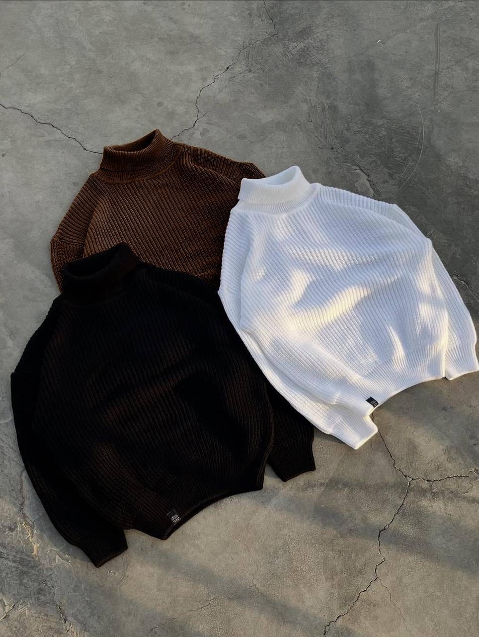 объемный свитер,свитер с высоким воротом,свитер,свитер с высоким воротником,свитер оверсайз спицами