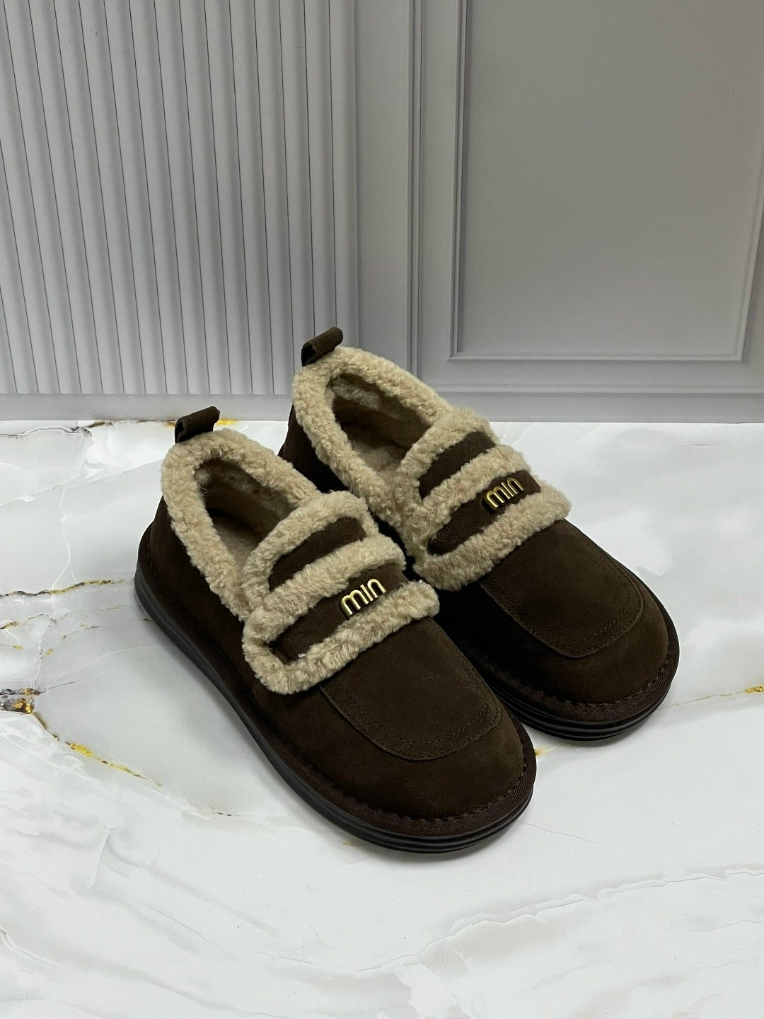 ,женская ,лоферы на меху,теплая ,обуви