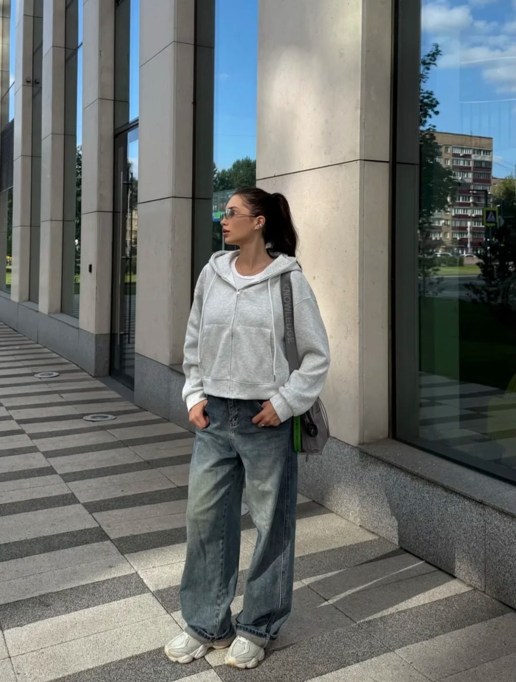 оверсайз толстовка,худи серое,худи оверсайз,толстовка на молнии оверсайз,толстовка женская оверсайз