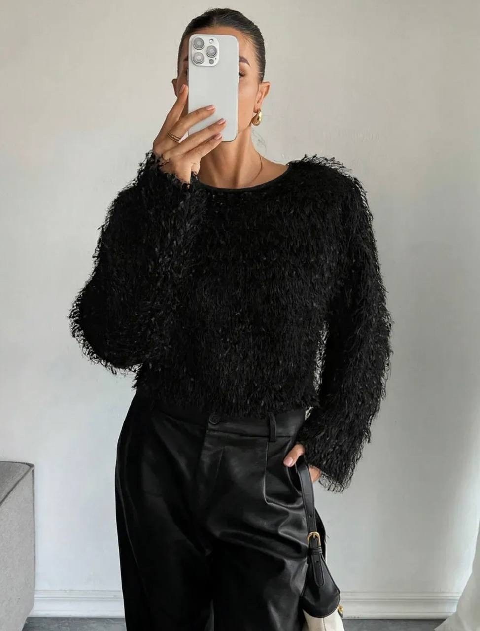 джемпер emberens,свитер травка,коричневый джемпер,джемпер,джемпера женские