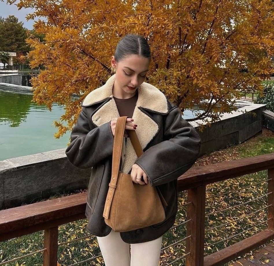 модные дубленки,стильная дубленка,куртка дубленка,дубленка косуха,дубленка авиатор