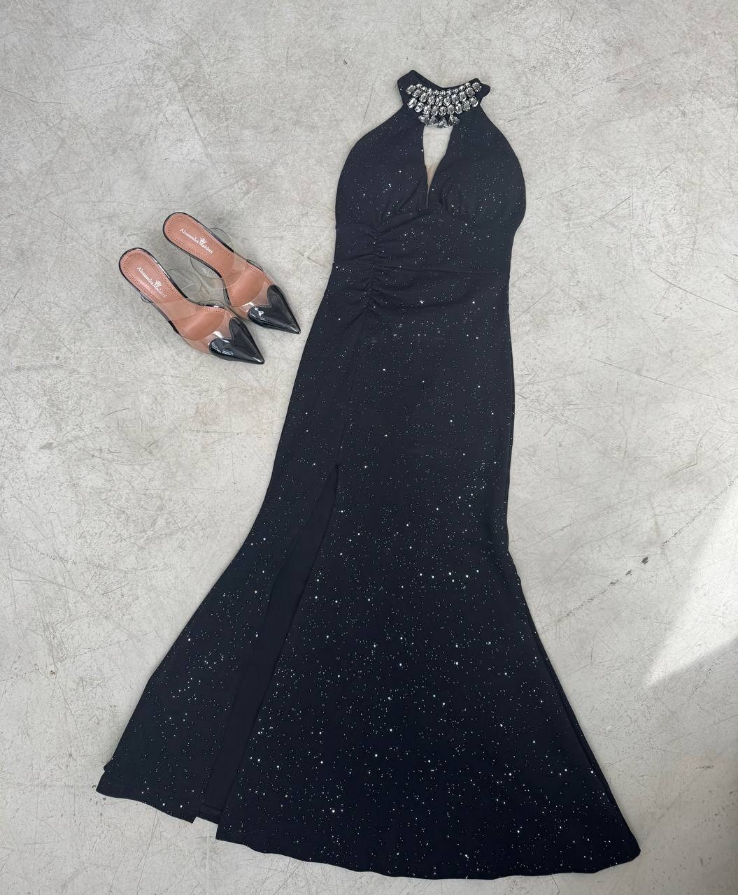 вечернее платье с пайетками,платье с пайетками,черное платье с пайетками,вечернее платье блестящее,женское вечернее платье с блестками