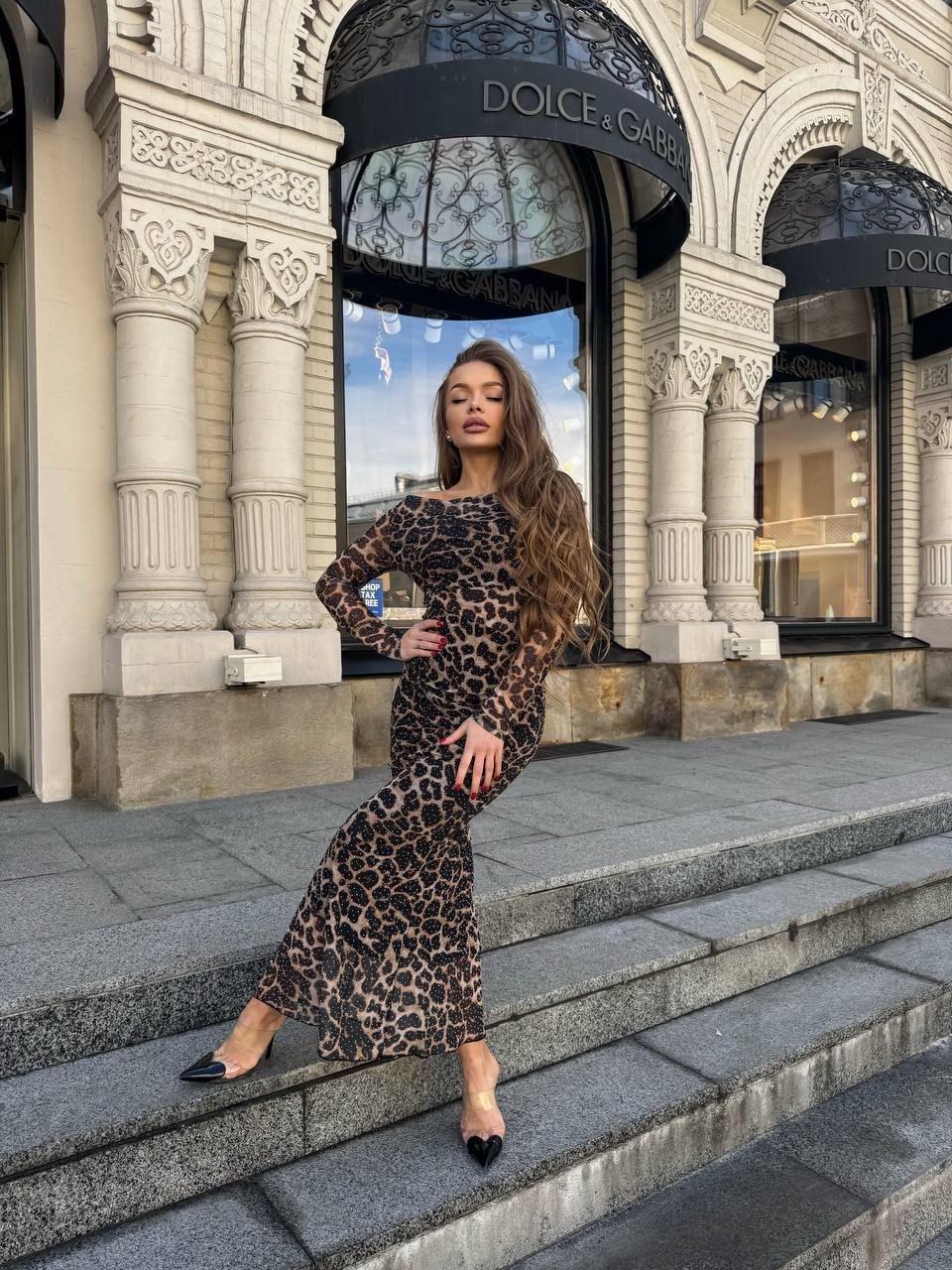 платье,платье длинное,платье для женщин,платье с леопардовым принтом,вечернее платье