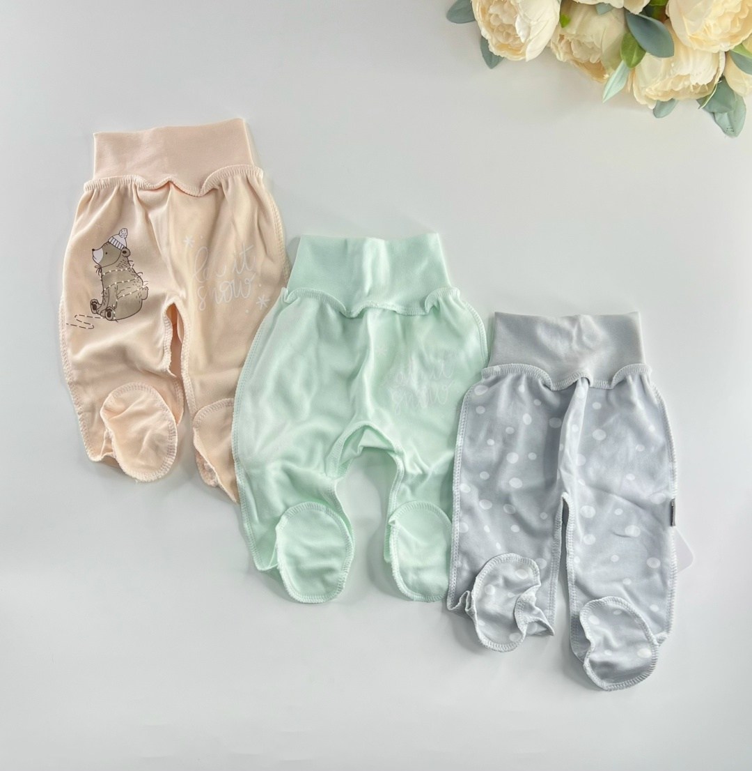 ползунки для новорожденного,ползунки амелли,штанишки ползунки,одежда для новорожденного,носки комплект