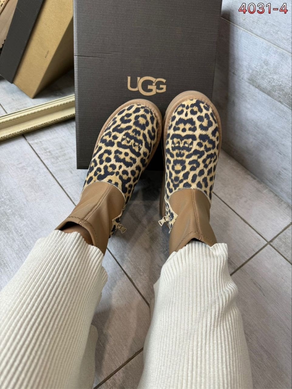 ,угги женские,угги леопардовые,зимние угги на платформе,женская