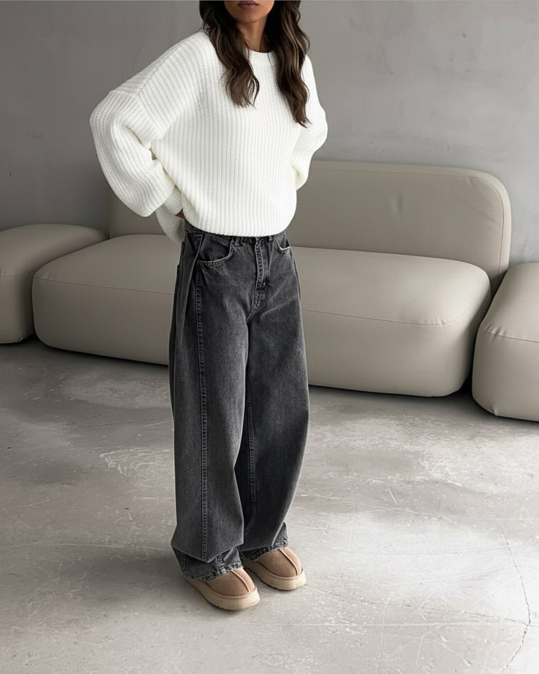 джемпер оверсайз,вязаный свитер оверсайз,модные свитера,женский свитер,вязаные джемпера