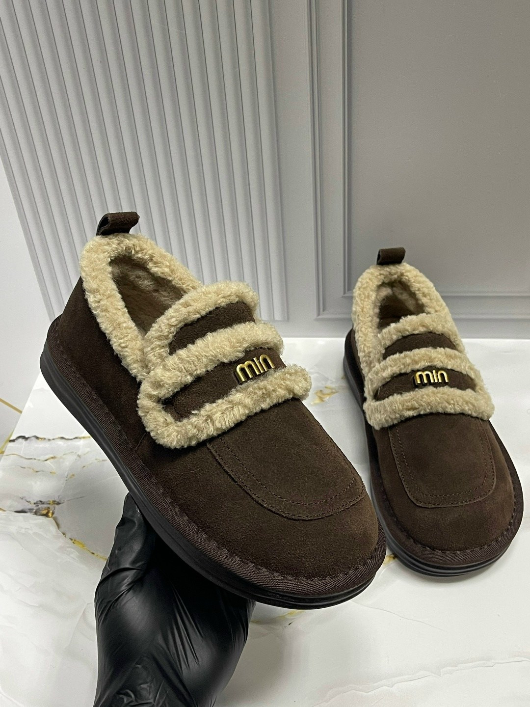 ,женская ,лоферы на меху,теплая ,обуви