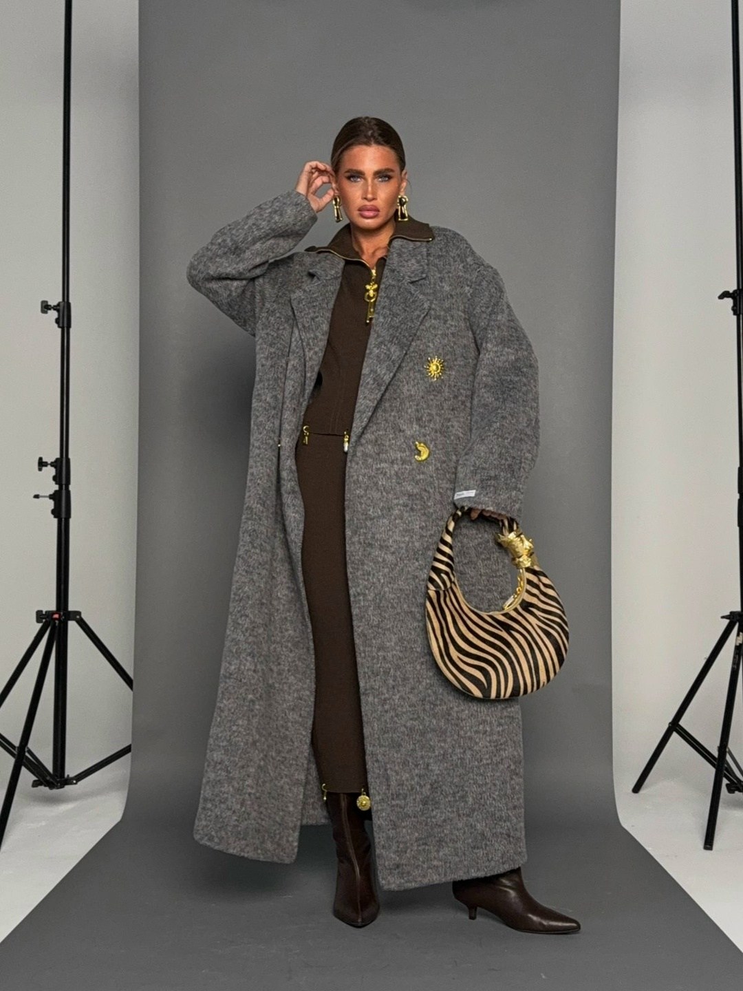 пальто модное,стильное пальто,серое пальто,длинное пальто,пальто