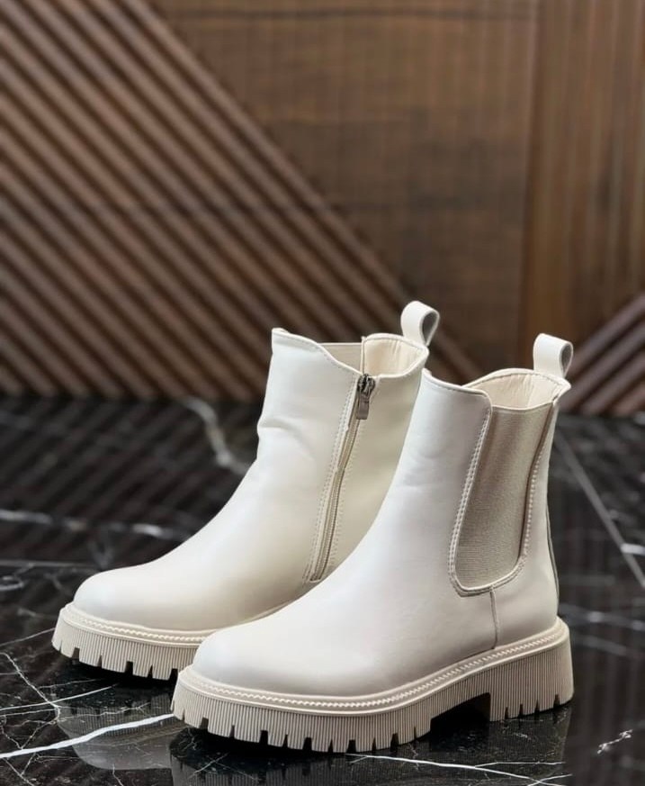 ,женские ботинки,ботинки челси женские белые,обуви,женские обуви