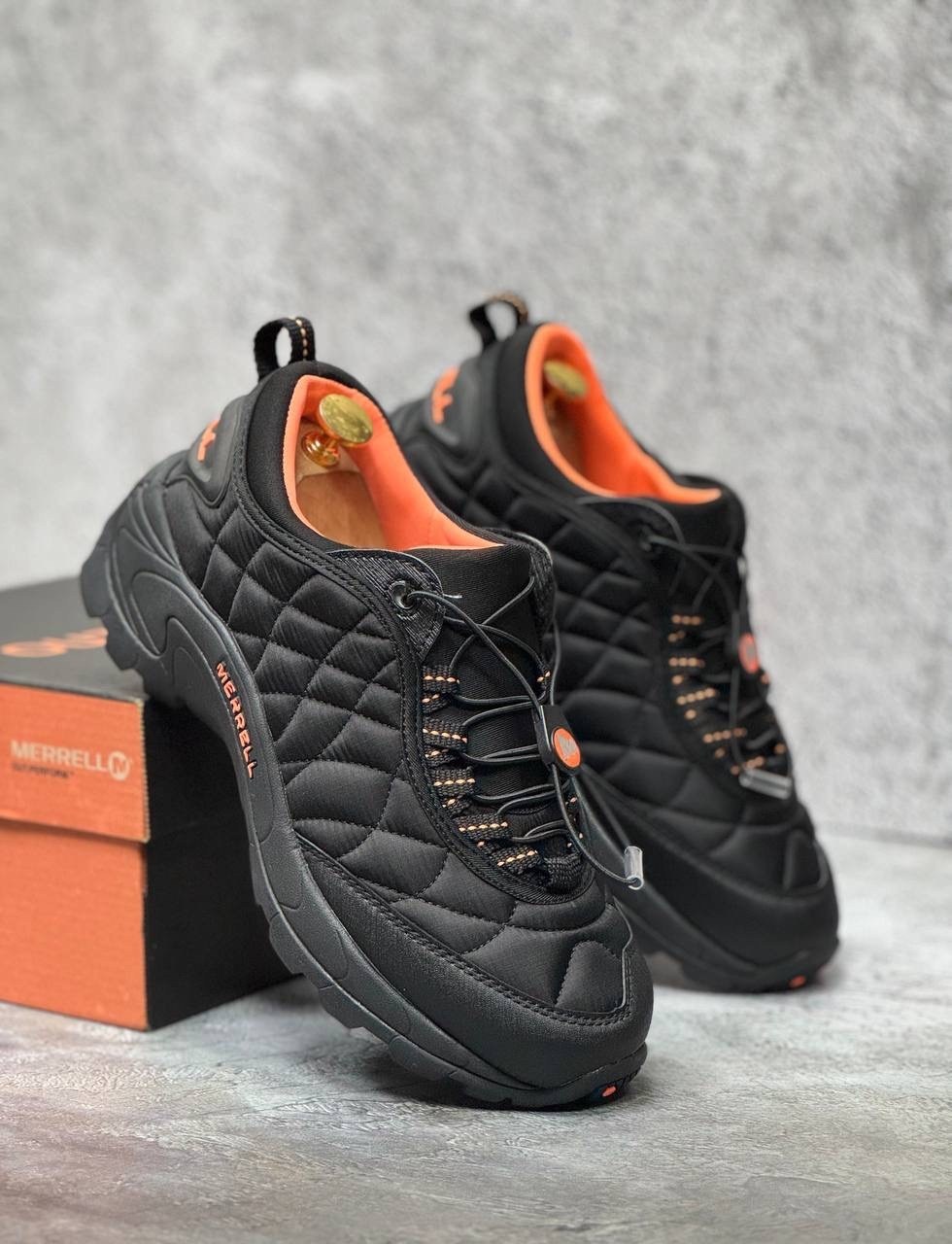 мужские кроссовки merrell,зимние кроссовки merrell,merrell ice cap moc 2 black/orange,кроссовки мужские на зиму мерелл,merrell ice cap moc 2