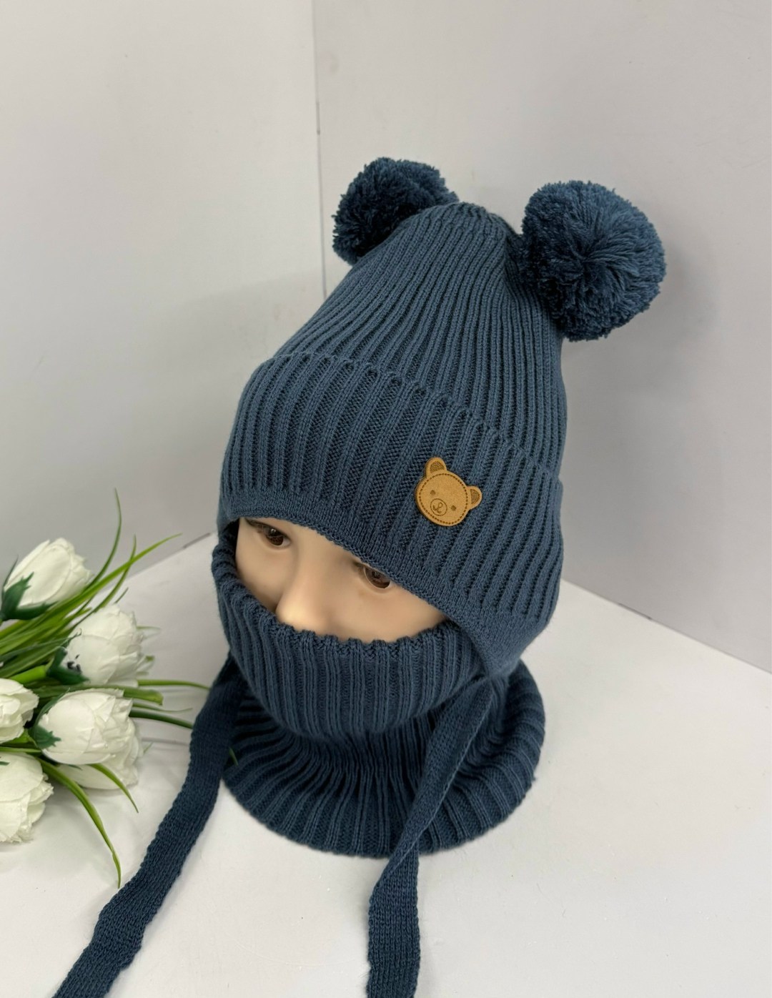 комплект шапка и снуд,шапка и снуд,комплект детский шапка и снуд,комплект детский шапка,шапка и снуд для мальчика