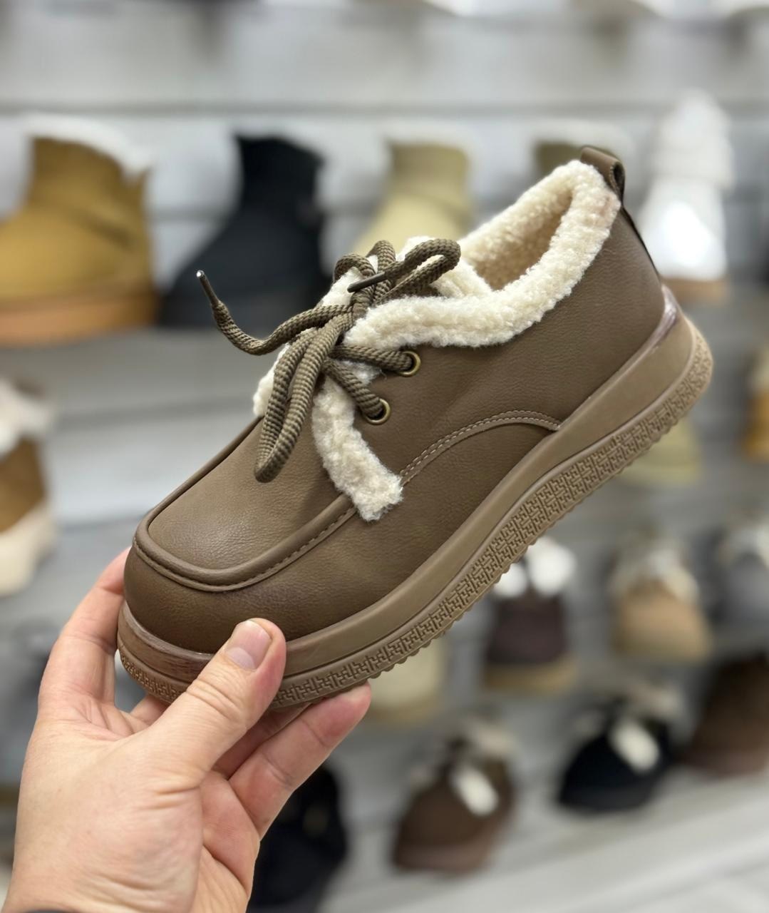 , повседневные, женская,теплая ,обуви