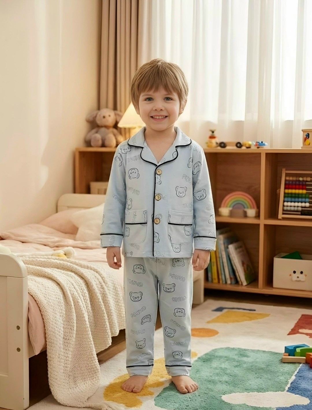 девочка в пижаме,пижамы детские,детская пижама,пижамы для малышей,детская пижама для мальчика и девочки