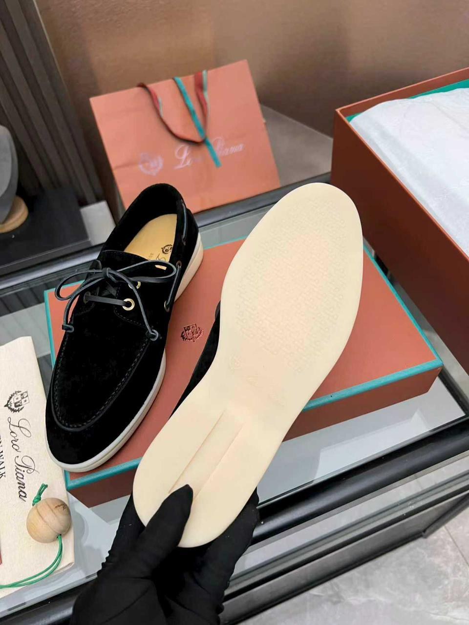 ,лоферы loro piana женские,лоферы loro piana,замшевые лоферы,лоро пиано мокасины женские черные